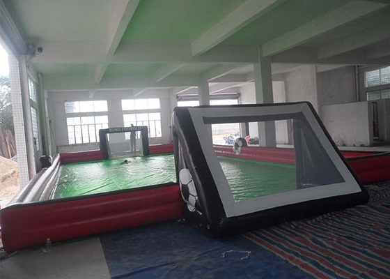 China Custom Design Waterproof Outdoor Inflatable Sports Games For Football Pitch supplier
