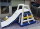 Exciting 40kg - 200kgs Inflatable Water Toys , Air Bouncer Water Trampolin Waterproof / Fire Retardant supplier
