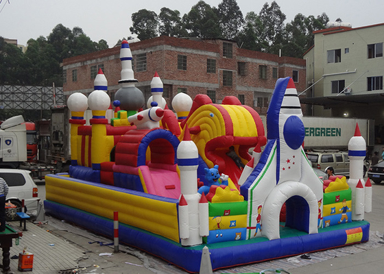 China Outside / Indoor Inflatable Amusement Park Commercial Funcity Game Toys For Kids Playing supplier